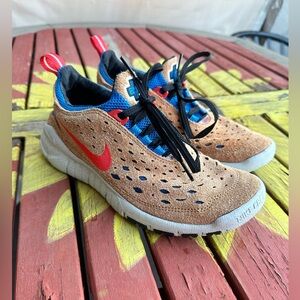 🤎♥️💙🏃♀️🏃♂️NIKE FREE RUN TRAIL DARK RUSSET RED RUNNING SHOES